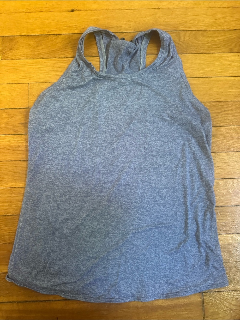 oiselle Heather Gray Racerback Athletic Tank